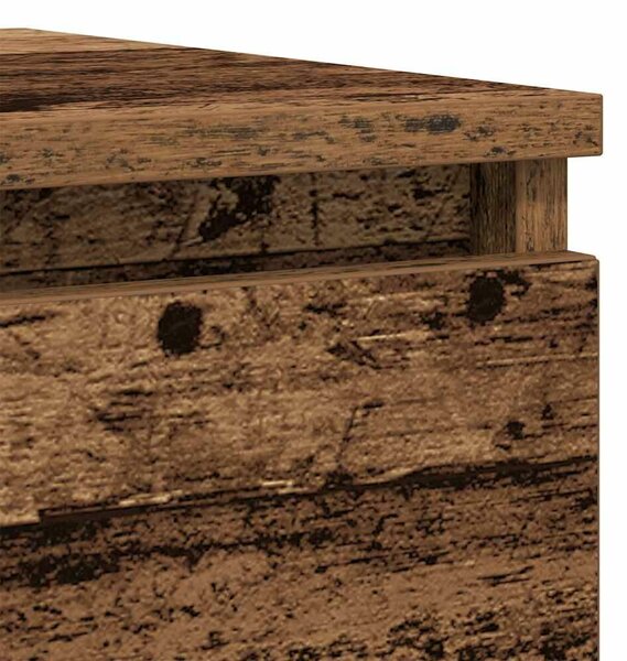 VidaXL antik fa szerelt fa tálalószekrény 100x35x76 cm