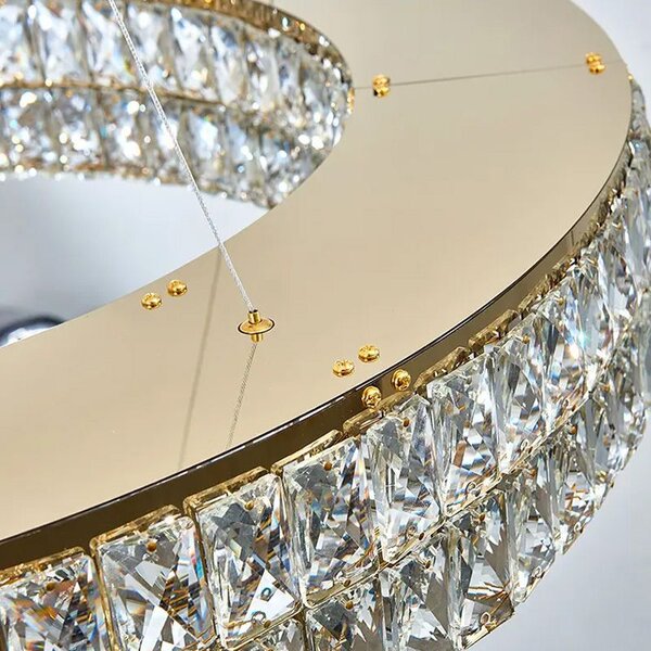 Mennyezeti lámpa LED APP1569-CP Gold 80cm