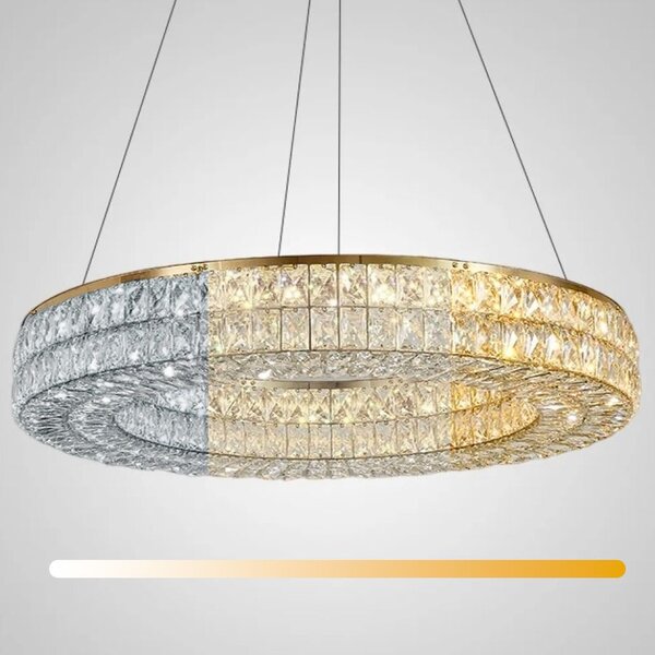 Mennyezeti lámpa LED APP1569-CP Gold 80cm