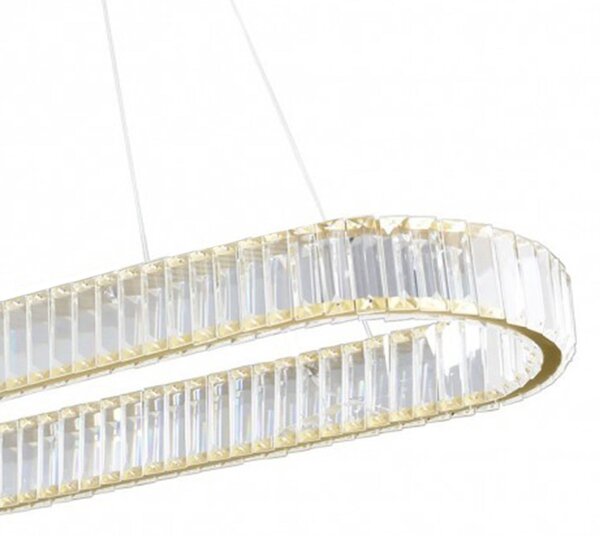 Toolight Szerszámlámpa, LED mennyezeti lámpa 100x30 cm, 22W, APP1508-CP, arany matt, OSW-06971