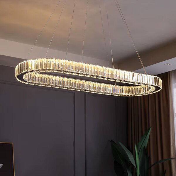 Toolight Szerszámlámpa, LED mennyezeti lámpa 100x30 cm, 22W, APP1508-CP, arany matt, OSW-06971