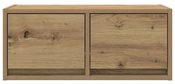 VidaXL 2 db kézműves tölgy szerelt fa TV-szekrény 60x31x25,5 cm