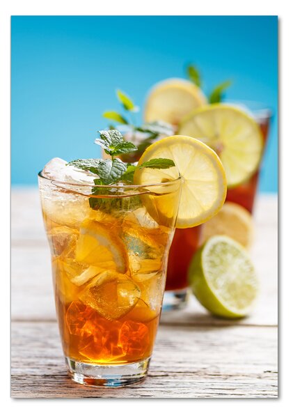 Photo kép üveg Jeges tea
