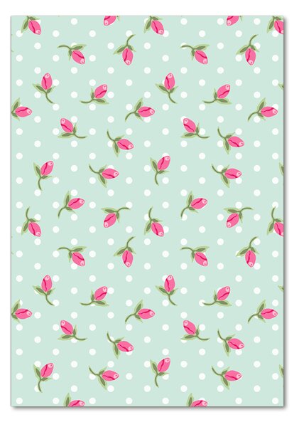Üvegkép falra Roses