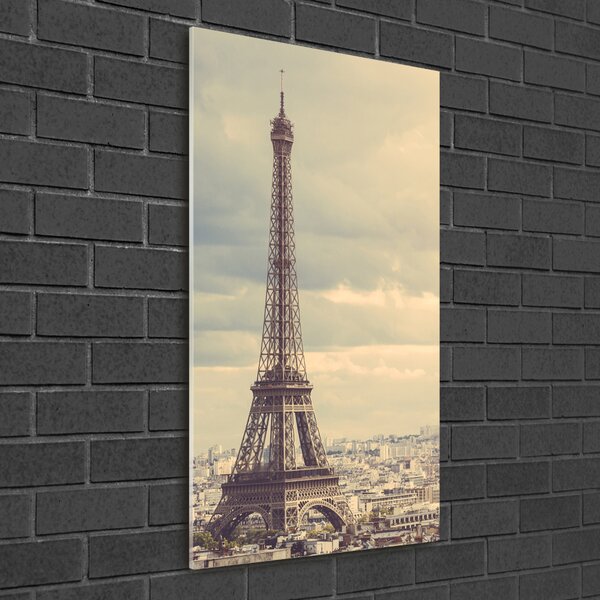 Üvegkép falra Párizsi eiffel-torony