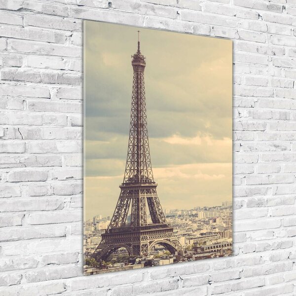 Üvegkép falra Párizsi eiffel-torony