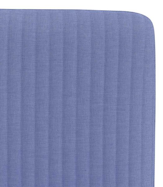 VidaXL étkezőszékek 6 db Jeans kék szövet