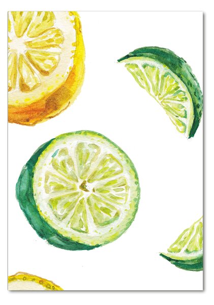 Üvegfotó Limes citrom