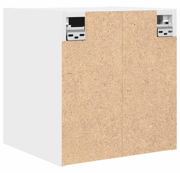 VidaXL 2 db fehér falra szerelhető éjjeliszekrény 38x34x40 cm