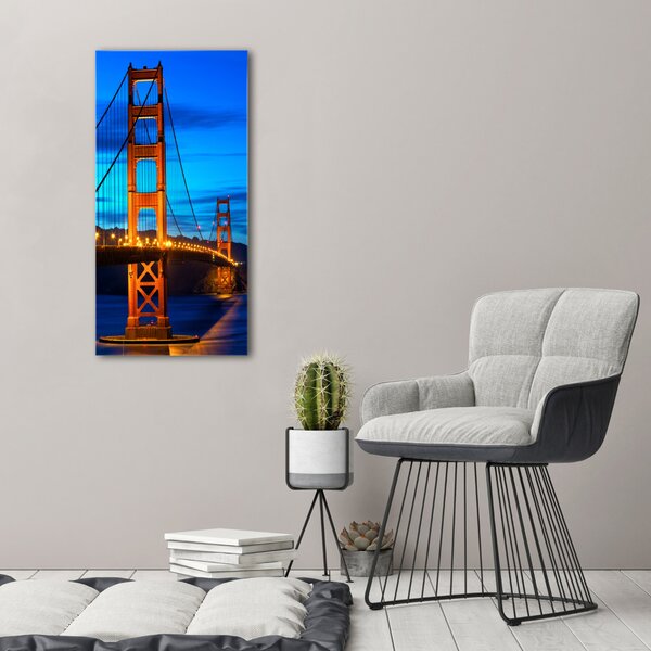 Vászonfotó Bridge san francisco