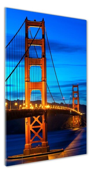 Üvegkép falra Bridge san francisco