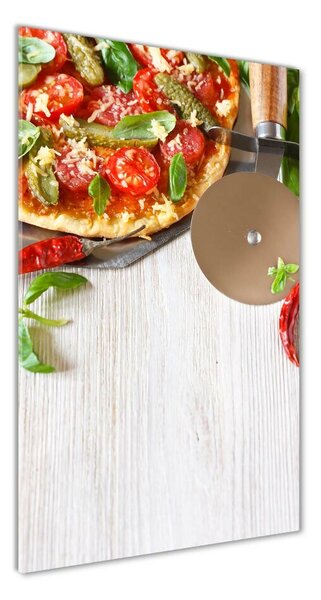 Photo kép üveg Pizza