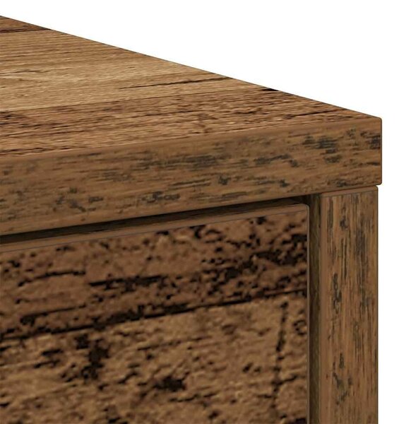 VidaXL antik fa szerelt fa tálalószekrény fiókos 80x34x76 cm