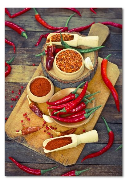 Photo kép üveg Chilit