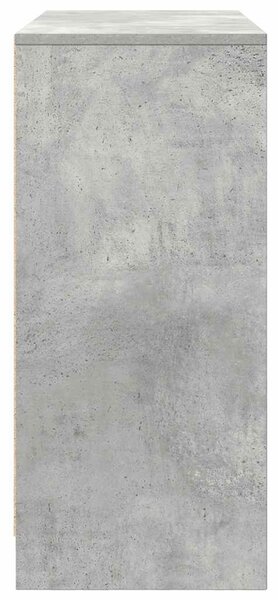 VidaXL betonszürke szerelt fa tálalószekrény 85x34x76 cm