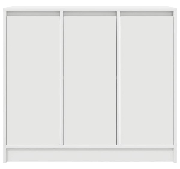 VidaXL fehér szerelt fa tálalószekrény 85x34x76 cm