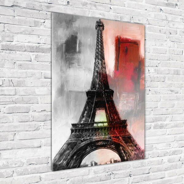 Üvegkép falra Párizsi eiffel-torony