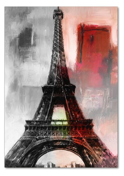 Üvegkép falra Párizsi eiffel-torony