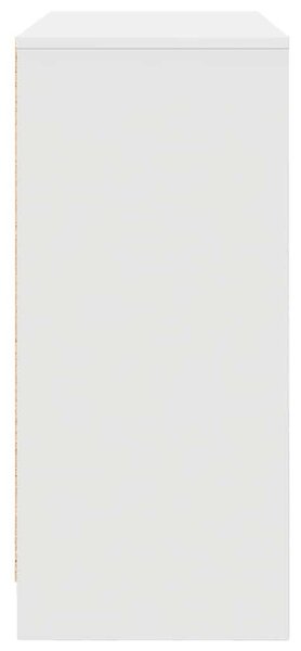 VidaXL fehér szerelt fa tálalószekrény 85x34x76 cm