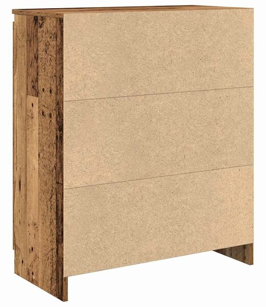 VidaXL antik fa szerelt fa tálalószekrény fiókos 71x35x84 cm