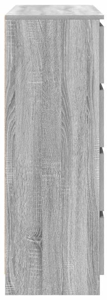 VidaXL szürke sonoma színű szerelt fa tálalószekrény 100x35x99 cm