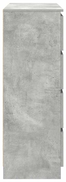 VidaXL betonszürke szerelt fa tálalószekrény 100x35x99 cm