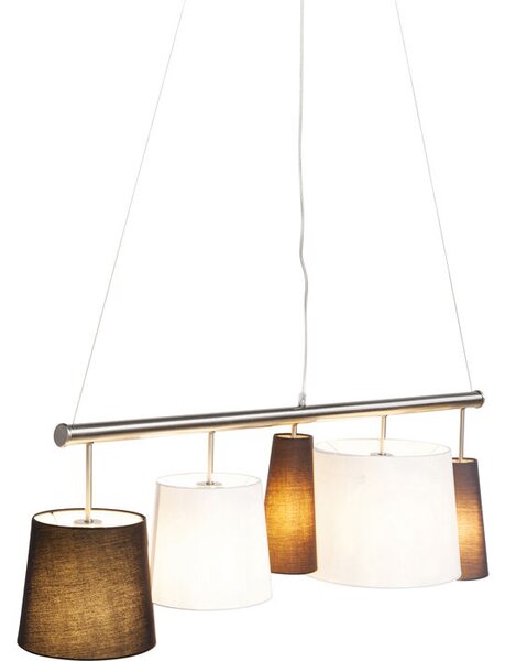 Kare Design Függesztett lámpa Parecchi Silver 100 cm