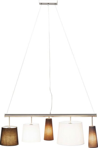 Kare Design Függesztett lámpa Parecchi Silver 100 cm