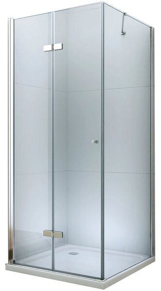 Mexen Lima zuhanykabin 70x50cm, 6mm üveg, króm profil-átlátszó üveg, 856-070-050-01-00