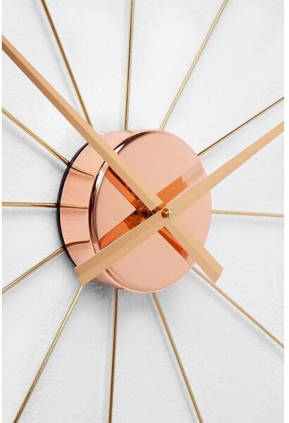 Kare Design Esernyő Rose Gold falióra