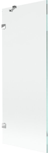Mexen, Mexen Lunar 1 szárnyú kádparaván 70 x 150 cm, átlátszó, króm - 897-070-000-01-00