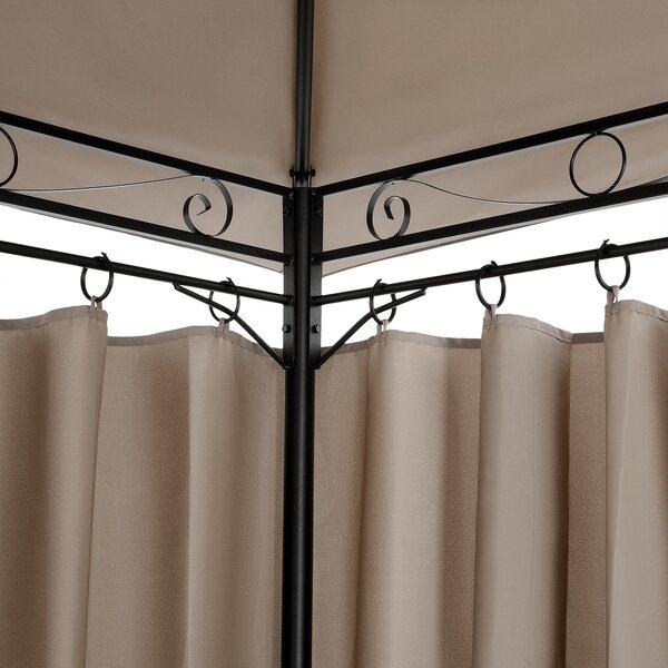 Deuba Topas kerti pavilon 4x3 m - taupe