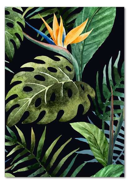 Photo kép üveg Hawaii mintás