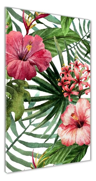 Photo kép üveg Hawaii mintás