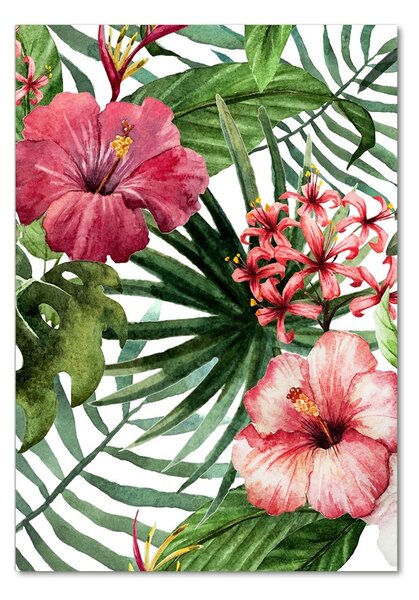 Photo kép üveg Hawaii mintás