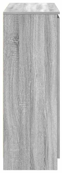 VidaXL szürke sonoma szerelt fa tálalószekrény fiókos 100,5x35x98,5 cm