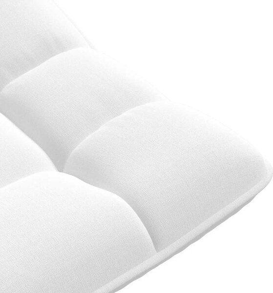VidaXL fehér szövet forgó padlószék 70x51x79 cm