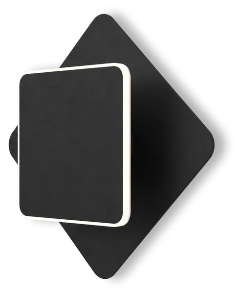 LHJ123-W fekete LED fali lámpa