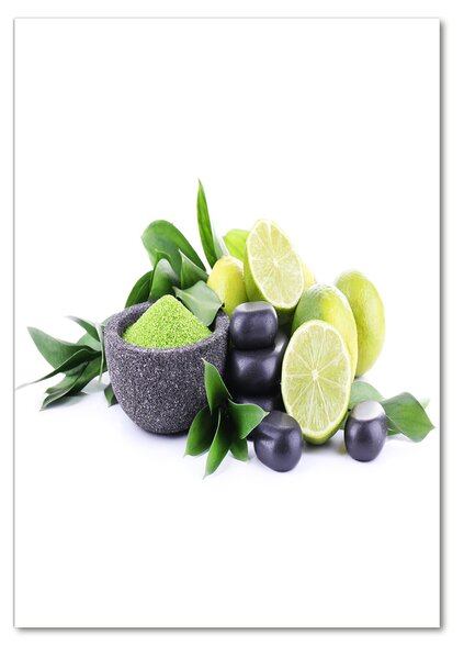 Üvegfotó Citrusfélék és kövek