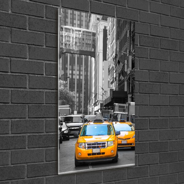Üvegkép falra New york taxi