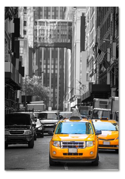 Üvegkép falra New york taxi