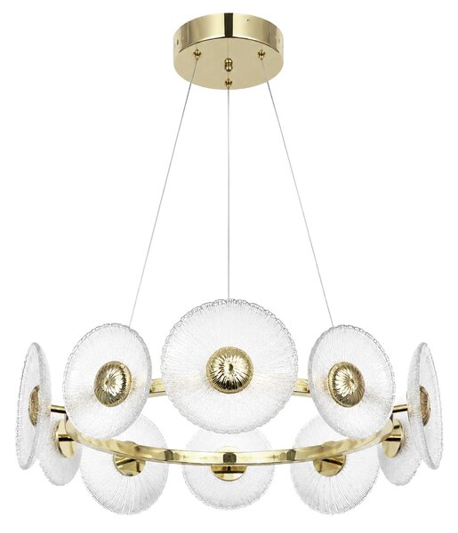 FÜGGESZTETT MENNYEZETI LÁMPA SWE071-CP 60cm GOLD