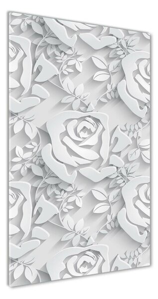 Photo kép üveg Roses