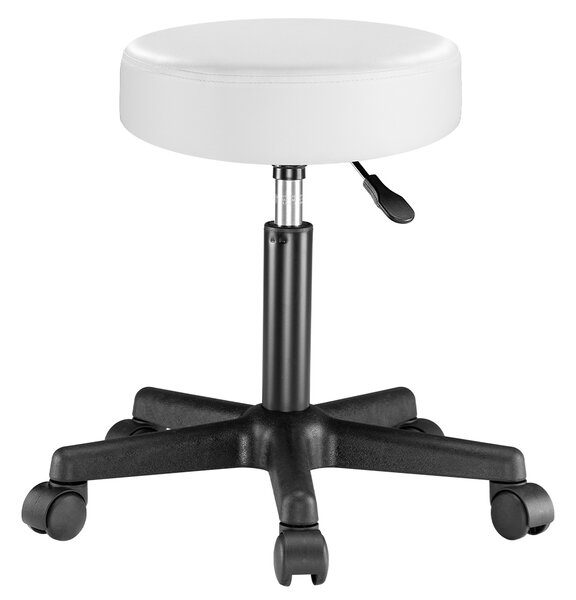 Casaria® Görgős szék - fehér