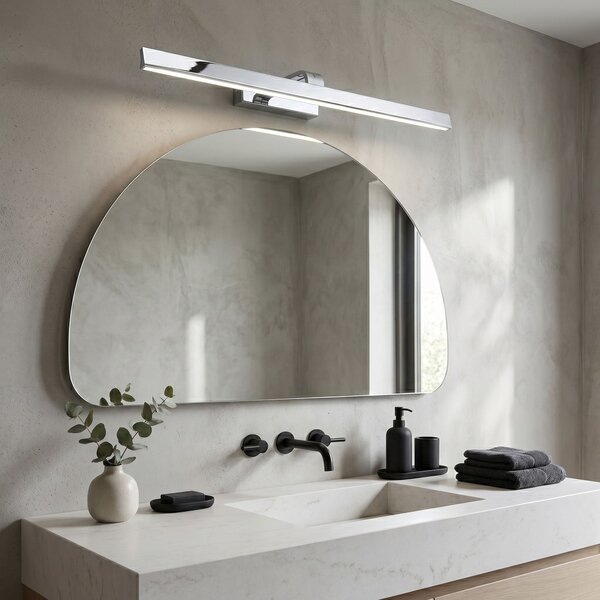 Fürdőszobai fali LED lámpa SWE003-1W 73cm CHROME