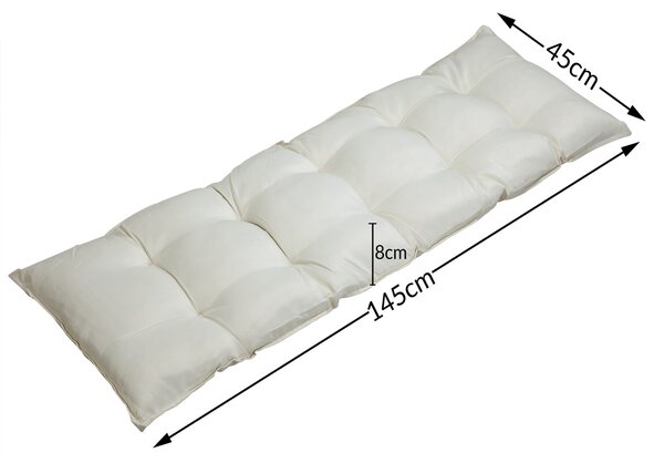 Detex® Pad lavicára 145x45x8 cm - krém