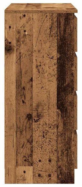 VidaXL antik fa szerelt fa tálalószekrény fiókos 71x35x84 cm