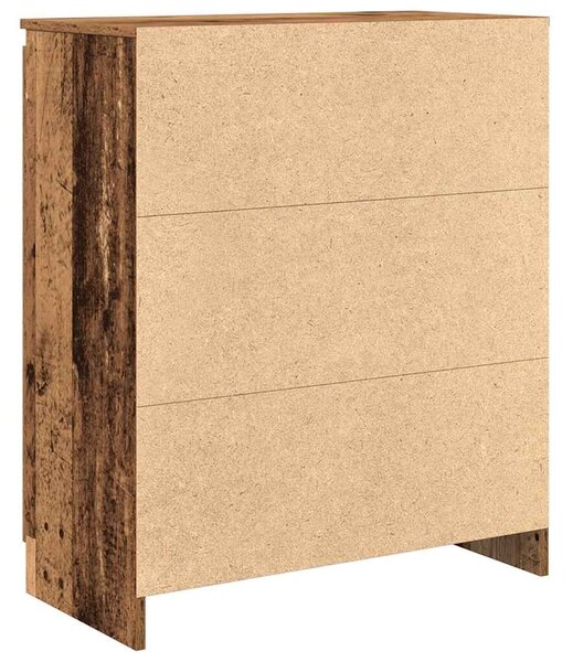 VidaXL antik fa szerelt fa tálalószekrény fiókos 71x35x84 cm