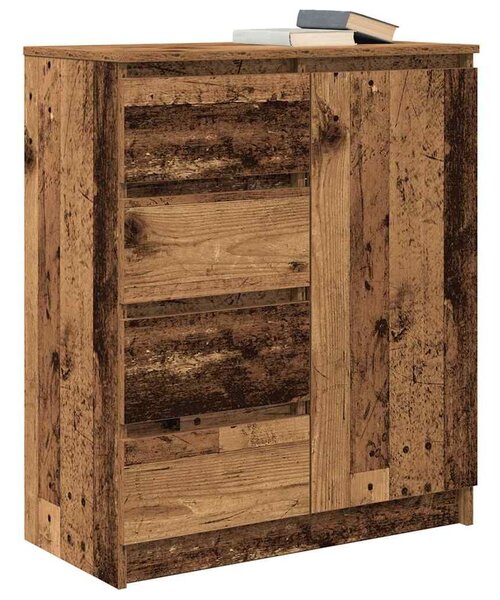 VidaXL antik fa szerelt fa tálalószekrény fiókos 71x35x84 cm