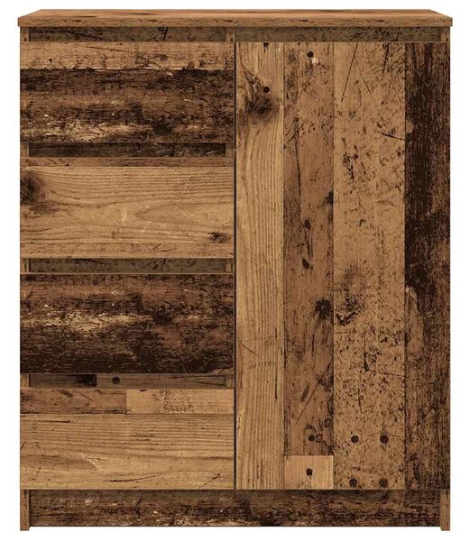 VidaXL antik fa szerelt fa tálalószekrény fiókos 71x35x84 cm